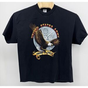 Vintage 2000s Tennessee River United States Army Proud Free T-Shirt Size XL